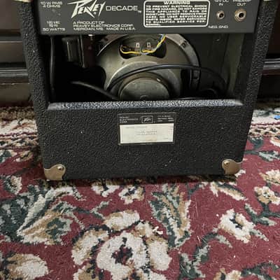 Peavey Decade 10-Watt 1x8" Guitar Combo 1980s - Black image 2