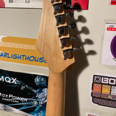 Partscaster squier/bg guitars.complete set up w new strings etc image 7