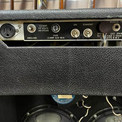 Fender Super Reverb 2-Channel 40-Watt 4x10" Guitar Combo 1968 - 1982 image 9