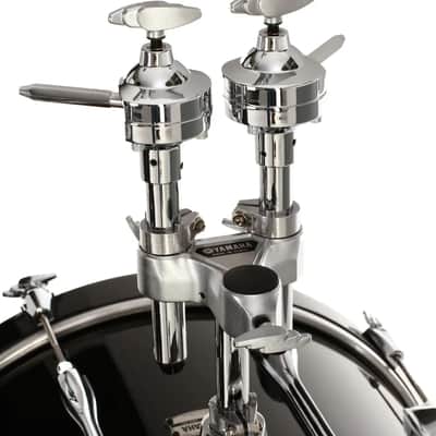Yamaha New Recording Custom 4pc Drum Shell Set Solid Black w/ 18" Bass Drum - IN STOCK! image 2
