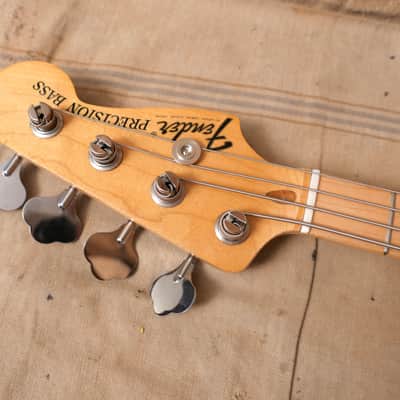 Fender Precision Bass 1973 - Natural - Refin image 10