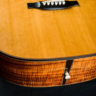 Bourgeois SD Baritone DB Signature Deluxe Figured Koa and Aged Tone Adirondack Spruce NEW image 14