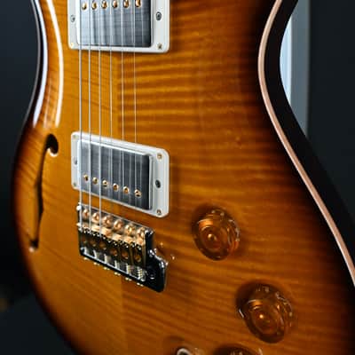 PRS DGT Semi-Hollow w/ Birds 10-Top McCarty Tobacco Sunburst #495 image 16