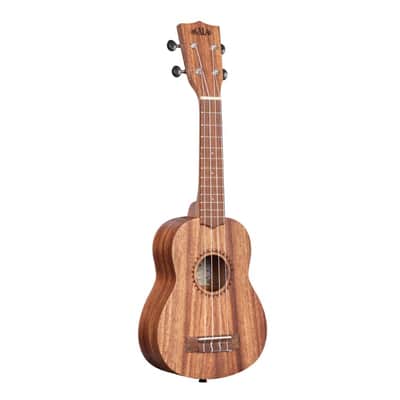 Kala Brand Music Co. Teak Collection, 4-String Ukulele, Natural, Soprano (KA S) image 1