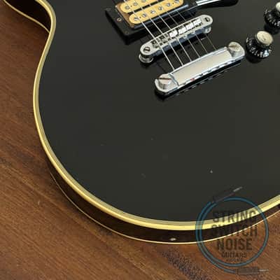 Greco Les Paul Custom Guitar, Black, Made in Japan, 1976, EG480B image 6