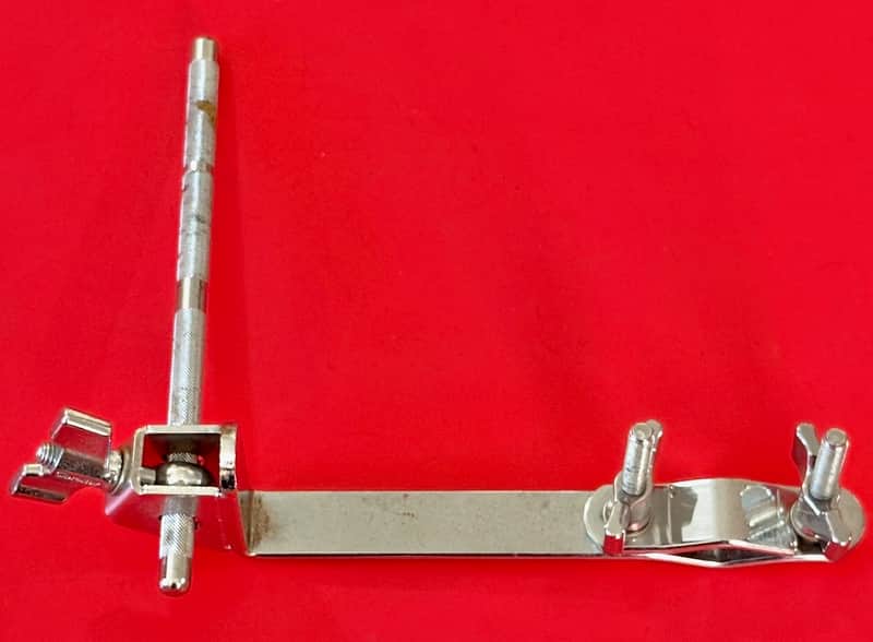 Percussion Drum Set Mount / Holder w/Clamp for Cowbell, Jam Block, Tambourine #1 image 1