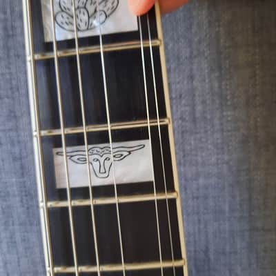 1989 Gretsch 6120W Nashville Chet Atkins Western Orange w/ FilterTrons & Case image 3