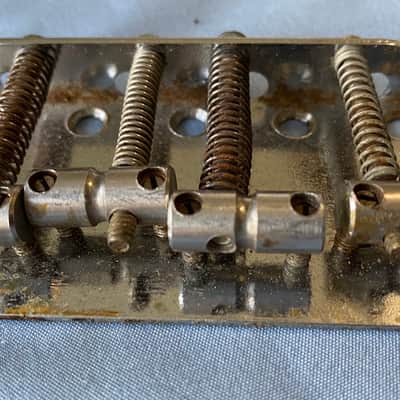 Fender Precision Jazz Bass Bridge late 1960s early 70s image 2
