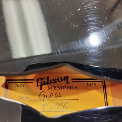 Gibson ES-235 2019 Gloss Ebony Semi-Hollow Electric Guitar image 18