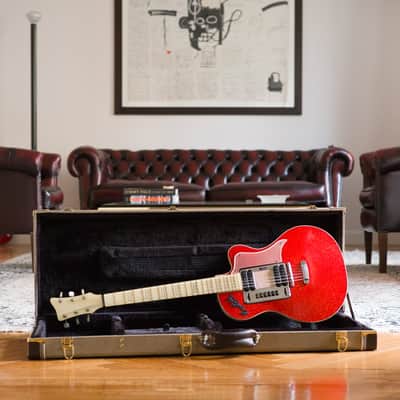 1962 Hagstrom P46 Deluxe - Red Sparkle image 2