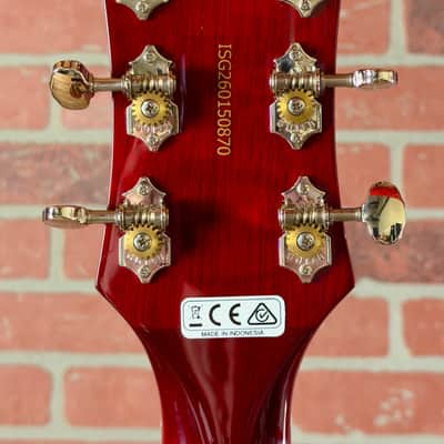 Guild Polara Deluxe Electric Guitar - Cherry Red image 13