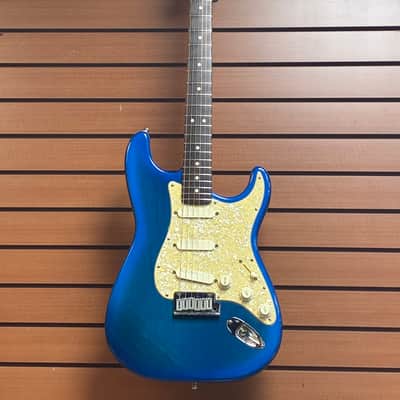 Fender Strat Plus Deluxe with Rosewood Fretboard in Blue Burst 1996 w/OHSC image 1