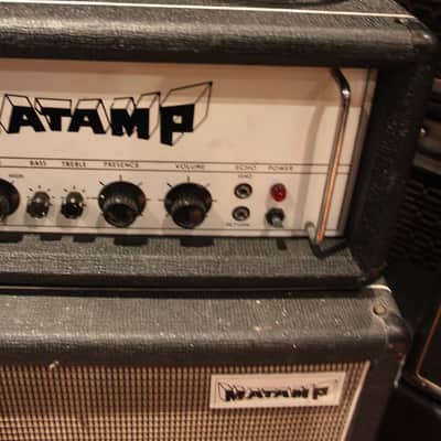 Vintage 1972 Matamp GT100 Head & 1x15 Cabinet Amp Amplifier Stack SERVICED image 3