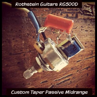 Rothstein Guitars Famous RG500D Custom Taper Passive Midrange Control / Varitone image 7