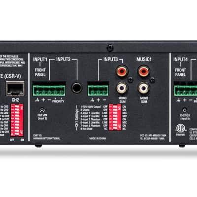 JBL VMA2120 8x2, 120W Mixer / Amplifier image 2
