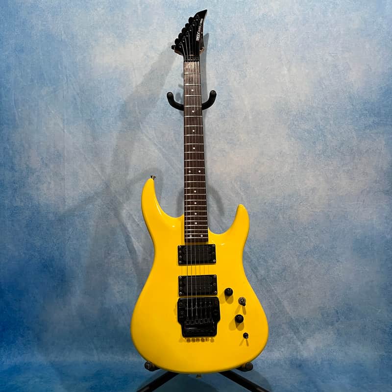 Yamaha RGX-620J 1990s Yellow RG HH Super Strat | Reverb