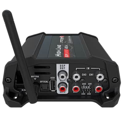 Stetsom HL400.4 Car Amplifier 4-Channel DSP Player Bluetooth FM Radio image 12