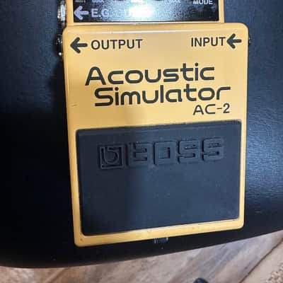 Boss AC-2 Acoustic Simulator (Silver Label) 1997 - 2006 - Yellow image 1