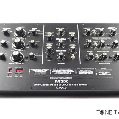 Macbeth Studio Systems M3x Synthesizer midi rack minimoog + VINTAGE SYNTH DEALER image 5