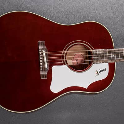 Gibson 60's J-45 Original Adjustable Saddle - Wine Red image 1