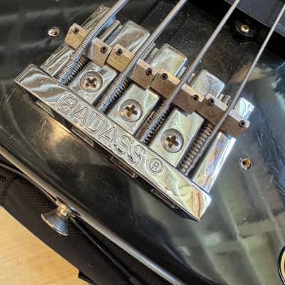 1978 Black Fender Precision Bass with Maple Fretboard image 10