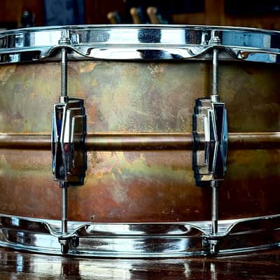 Immagine Ludwig 14x6.5 Bronze Phonic Snare Drum - Raw Bronze - 3