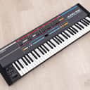 1980s Roland Juno-106 Vintage Analog Synthesizer, Serviced w/ Flight Case