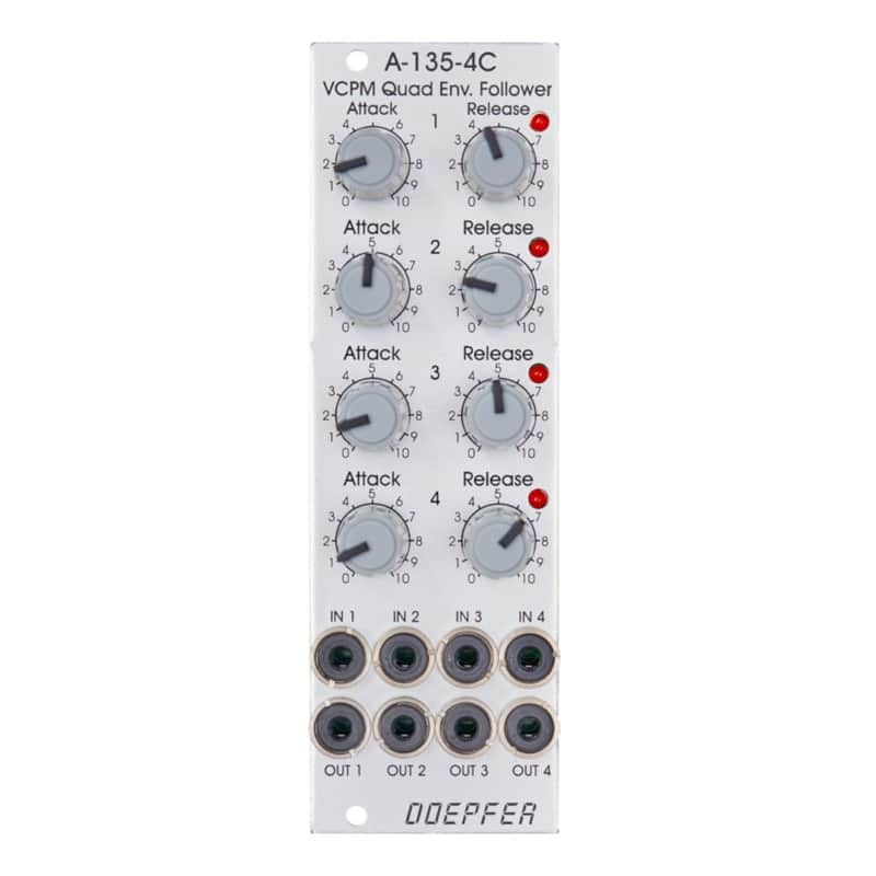 Doepfer A-135-4C Eurorack Quad Envelope Follower Module image 1