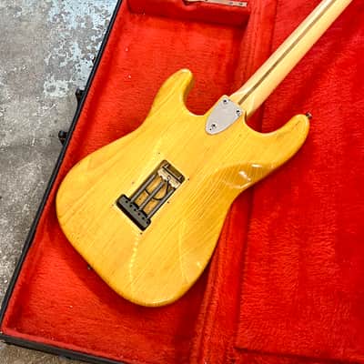 Fender Stratocaster 1975 - Natural original vintage USA maple strat image 14