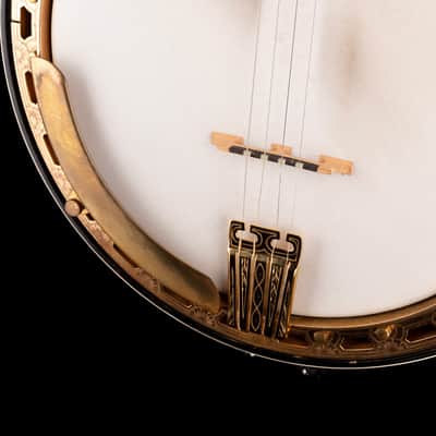 Pre-Owned 1962 Vega Jerry Van Dyke Vegavox Deluxe IV Tenor Banjo Blonde With OHSC image 3