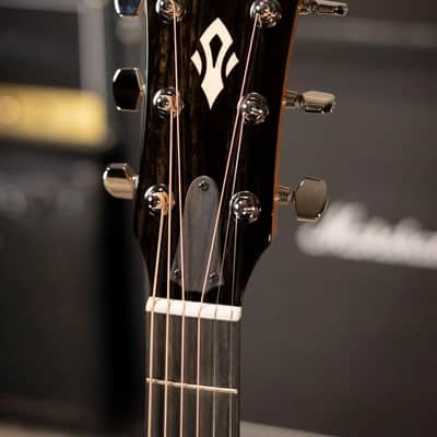 Taylor Gold Label 514e Super Auditorium Acoustic/Electric Guitar - Blacktop with Hardshell Case image 4