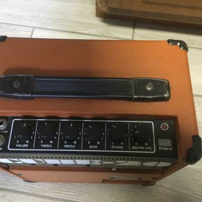 Roland CUBE-20 20-Watt 1x8" Guitar Combo 1978 - 1989 - Orange image 5