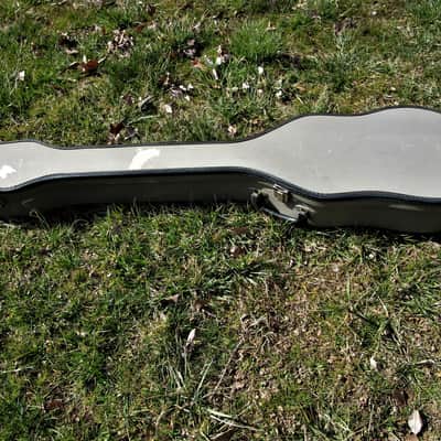 Beatle Bass Copy, 1960's, Japan, Scroll Headstock, Sunburst, Case image 15