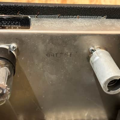 Pre Owned Fender 1966 Champ Amp w/ Ac Convertor image 7