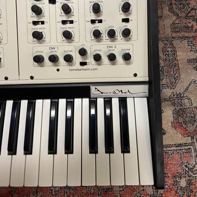 Oberheim TVS-Pro 49-Key 2-Voice Synthesizer 2015 - 2018 - Black / White image 4