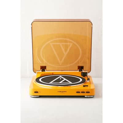 Audio-Technica AT-LP60 Fully Automatic Stereo Turntable System (Orange) image 7