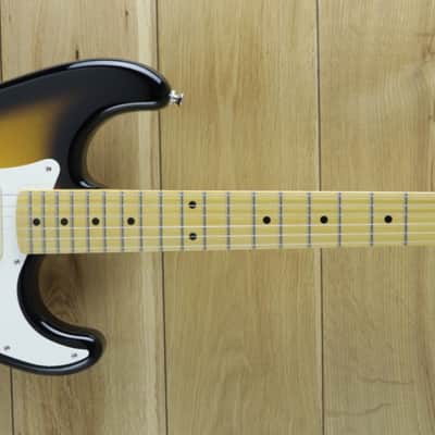 Fender JV Modified 50 Strat HSS Maple 2 Color Sunburst JV001914 image 1