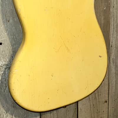 1965 Fender Musicmaster II with Rosewood Fretboard - Olympic White image 10