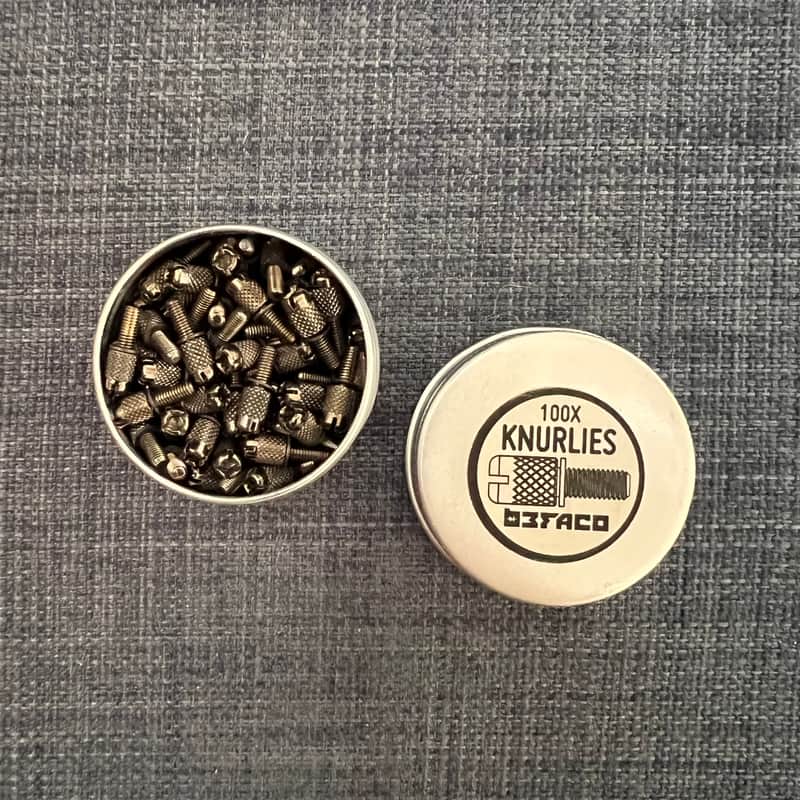Befaco Knurlies - Eurorack M3 Rack Screws 100X units image 1