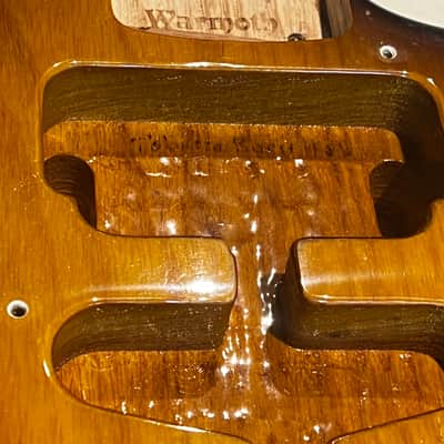 Warmoth Strat Custom 2015 - Tobacco Burst image 17