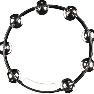 Rhythm Tech TRUE COLOURS TAMBOURINE 10" TC4010 - Black image 5