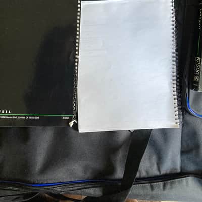 Kurzweil K2500S w/ KDFX, Original Owner’s Manuals, Case + Extras image 8