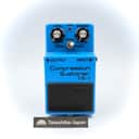 Boss CS-1 Compression Sustainer 1980 Made in Japan Silver Screw Vintage Compressor Pedal 9800