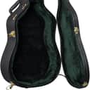Martin - 000-Size Acoustic Guitar Hardshell Case - Black w/ Green Plush Interior