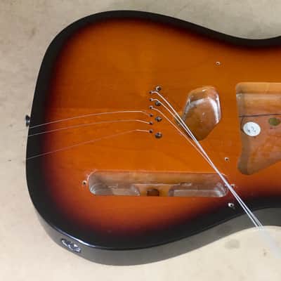 1997 Fender Nashville Classic Tele Body Solid Alder Sunburst Relic Deluxe Rare! image 2