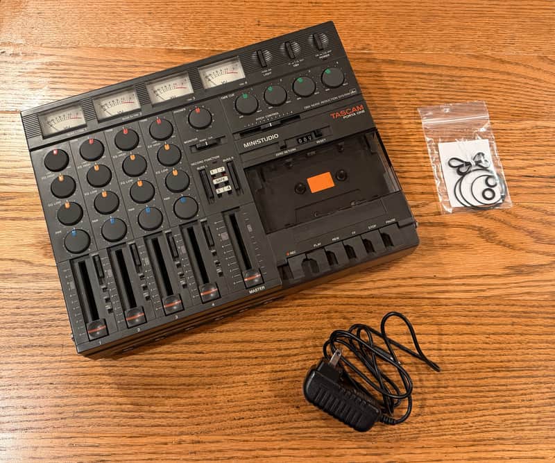 TASCAM Porta One Ministudio 4-Track Cassette Recorder 1980s - Gray