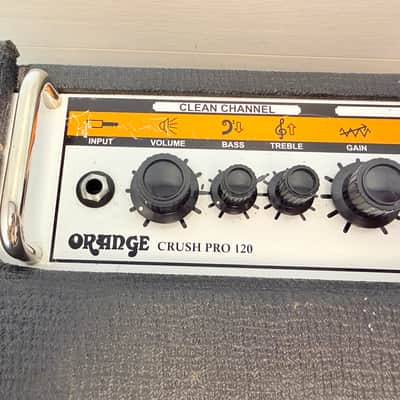 Orange Crush Pro CR120C 120W 2x12 Solid-State Guitar Combo Amp w/ Footswitch image 9