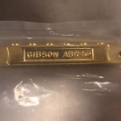 Gibson PBBR-065 Historic Non-wire ABR-1 Bridge (Gold) image 3