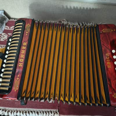 Hohner Erica C/F Diatonic Button Accordion image 8