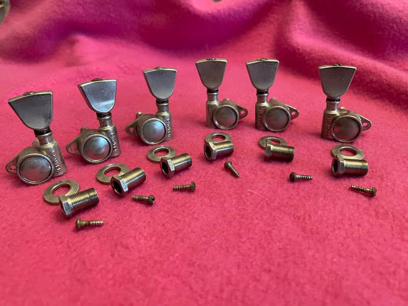vintage 1970's Grover USA tuners for Gibson Les Paul S1 Marauder es-335 SG 175 Flying V image 1